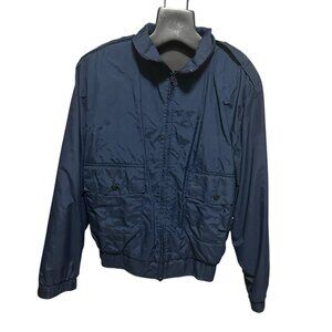 Vintage 90s VF Imagewear USA Made Work Jacket Blue Quilted Liner M